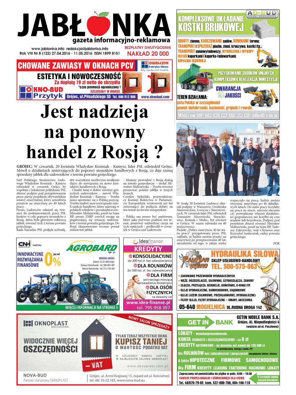 Gazeta nr 122 27.04.2016