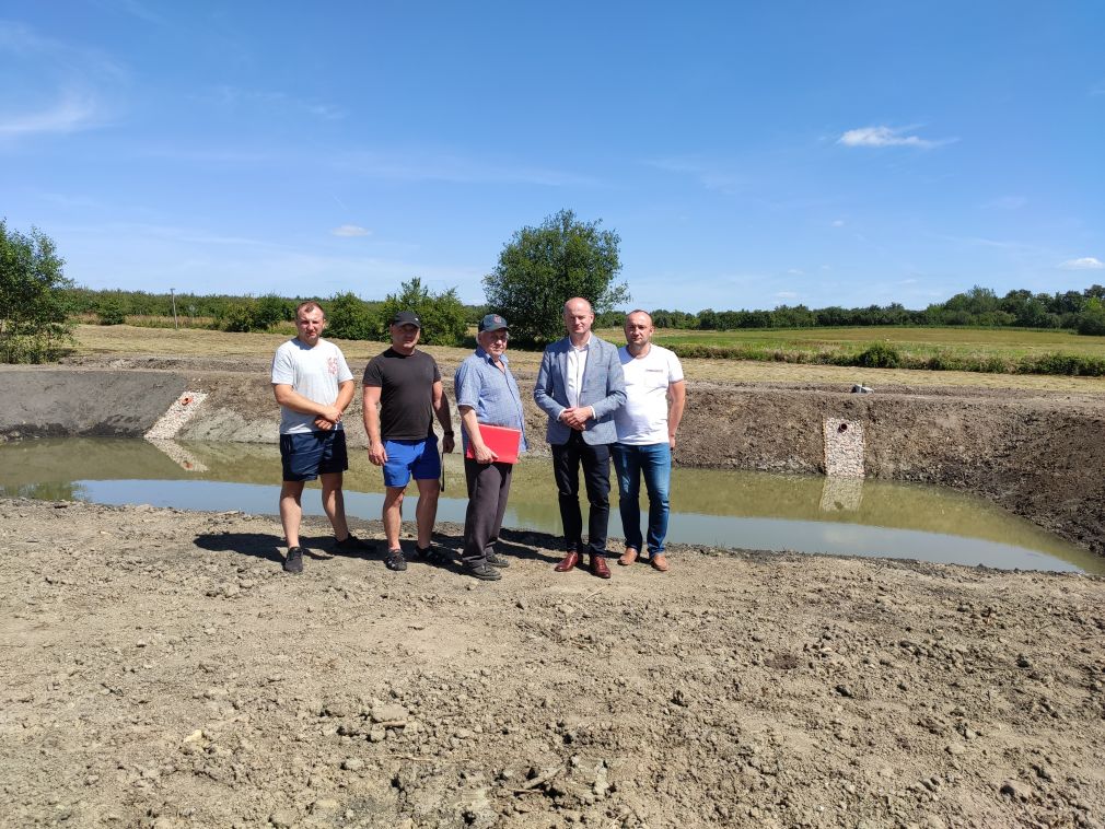 Renowacja zbiornika wodnego w Michrowie zakończona