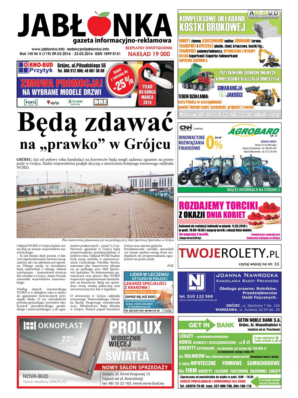 Gazeta nr 119 09.03.2016