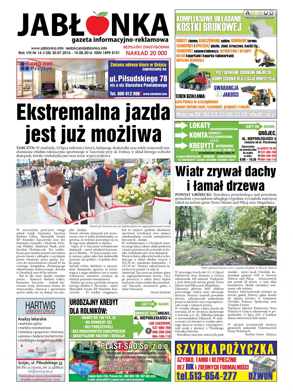 Gazeta nr 128 20.07.2016